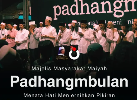 Majelis Masyarakat Maiyah Padhangmbulan Kembali Digelar di Mentoro, Usung Tema "Menata Hati Menjernihkan Pikiran"